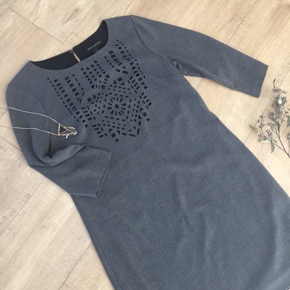 Banana Republic gray dress - Picture 3 of 6